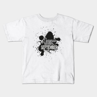 the legends were born in September Kids T-Shirt